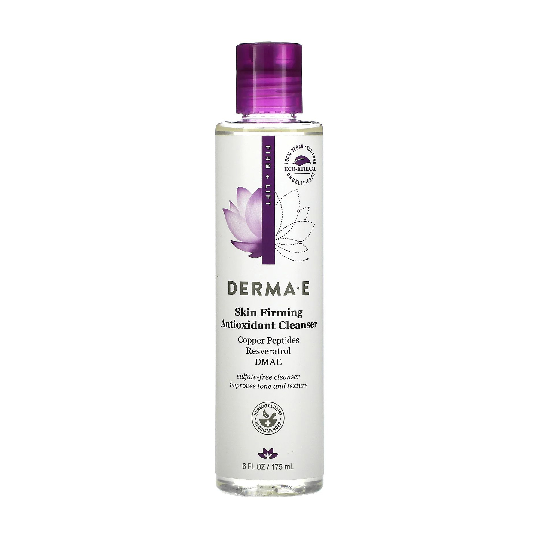 Антиоксидантний засіб для вмивання Derma E Skin Firming Antioxidant Cleanser, 175 мл