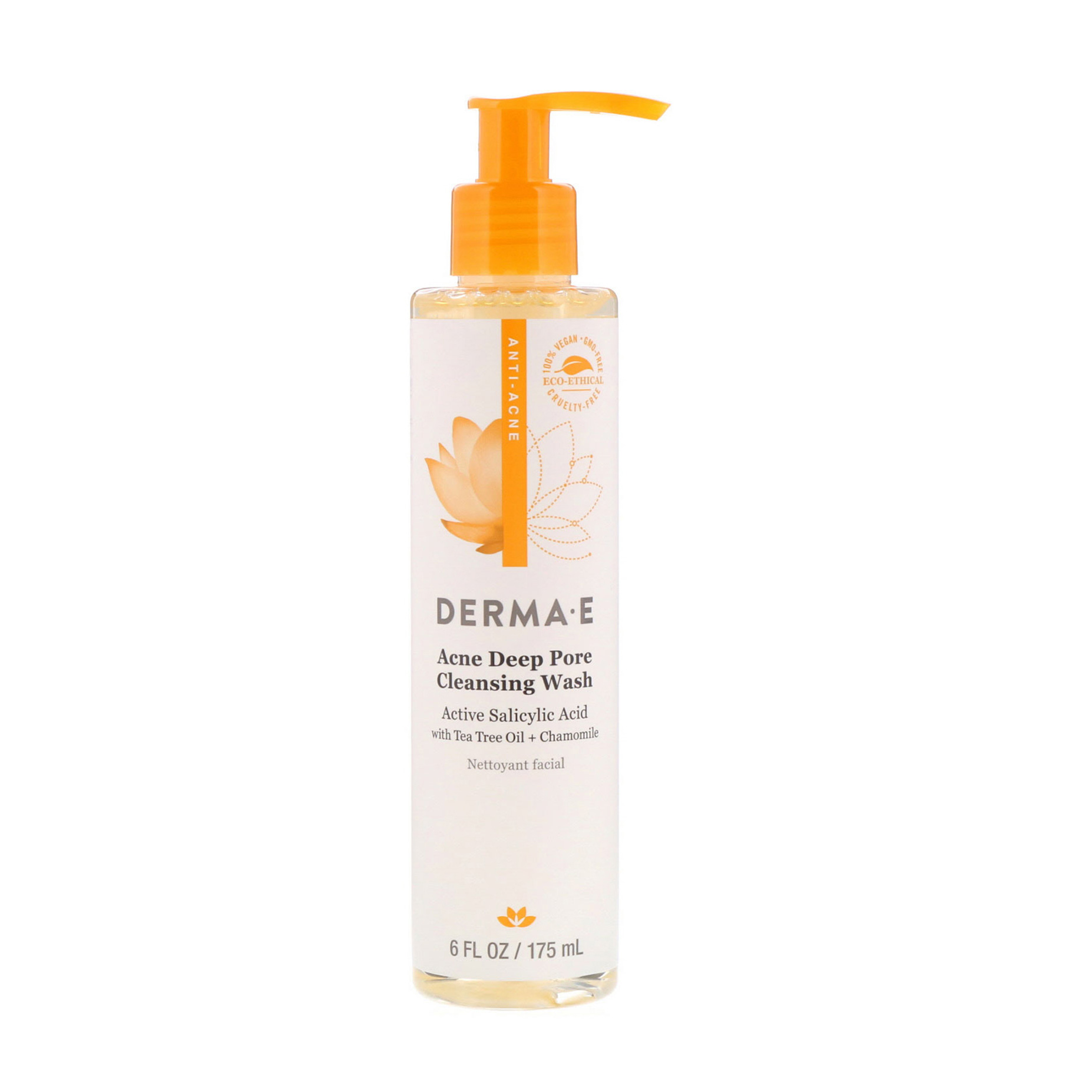Засіб для вмивання та очищення пор Derma E Acne Deep Pore Cleansing Wash, 175 мл